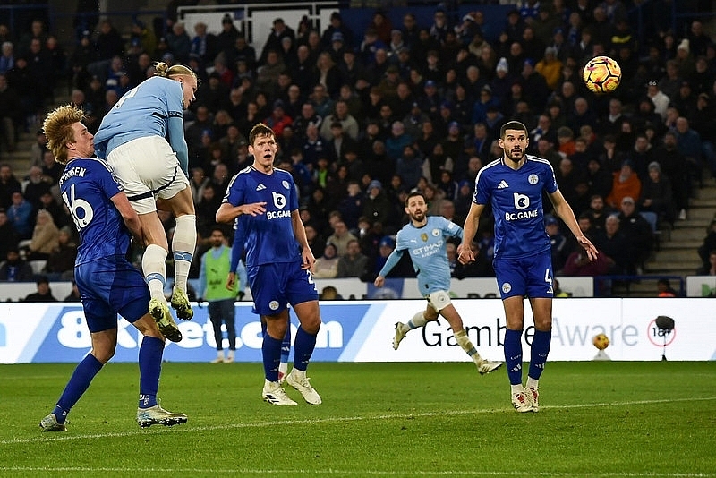 Haaland ghi bàn, Man City chấm dứt chuỗi không thắng