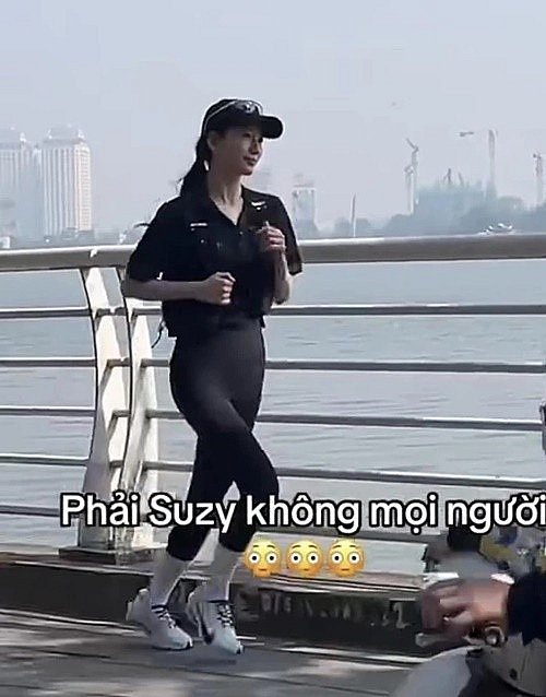 Vì sao clip Suzy chạy bộ ở Hồ Tây gây sốt?