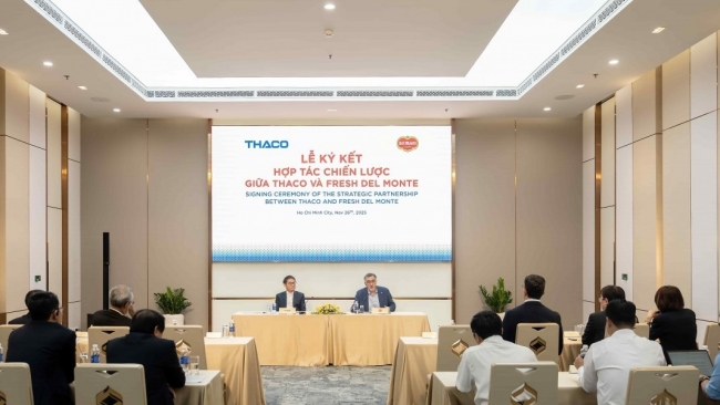 THACO và Fresh Del Monte ký hợp tác chiến lược đưa chuối, dứa Việt Nam sang Mỹ