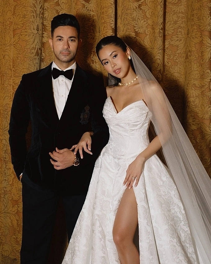 Hà Tăng - Louis Nguyễn và Linh Rin - Phillip Nguyễn xuất hiện sang chảnh ở đám cưới Tiên Nguyễn