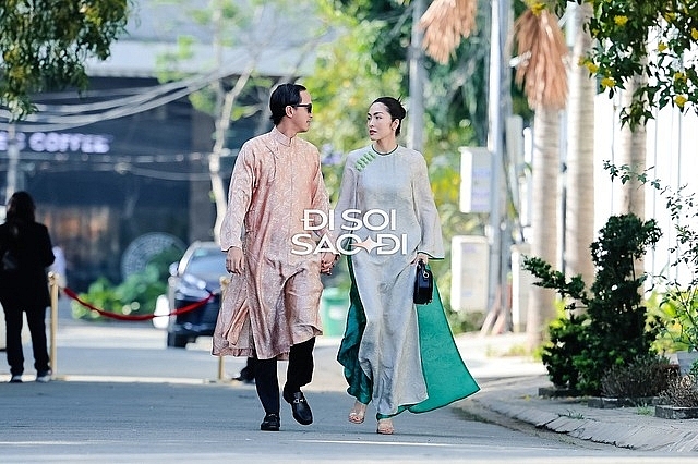 Hà Tăng - Louis Nguyễn và Linh Rin - Phillip Nguyễn xuất hiện sang chảnh ở đám cưới Tiên Nguyễn