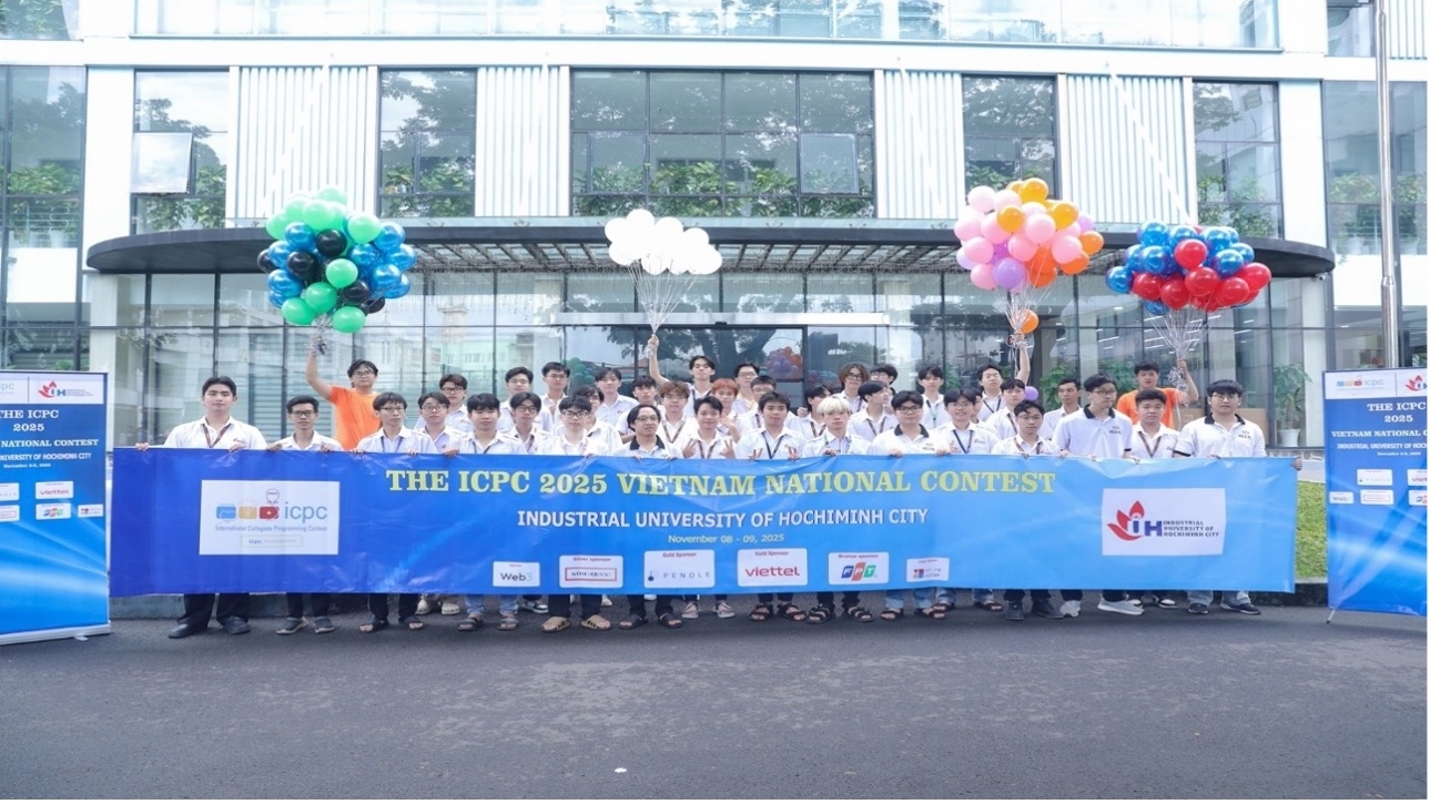 Hơn 800 sinh viên CNTT - AI hội tụ tại TP.HCM tranh tài mùa giải OLP, OlpAI, Procon và ICPC Asia Ho Chi Minh City 2025