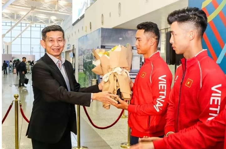 Đoàn Thể thao Việt Nam lên đường tham dự SEA Games 33 tại Thái Lan Đoàn Thể thao Việt Nam lên đường tham dự SEA Games 33 tại Thái Lan
