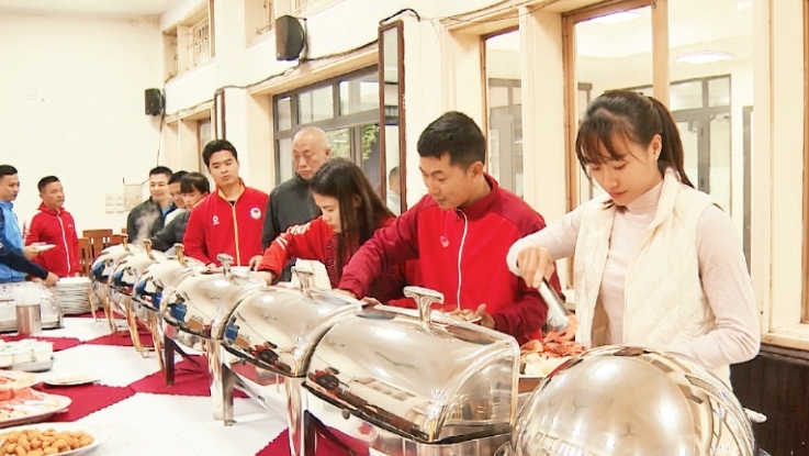 Những bữa ăn tiếp lửa cho hành trình SEA Games 33