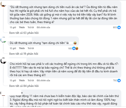 Người sáng lập tài khoản dự án Nuôi em lên tiếng, netizen bàn tán xôn xao