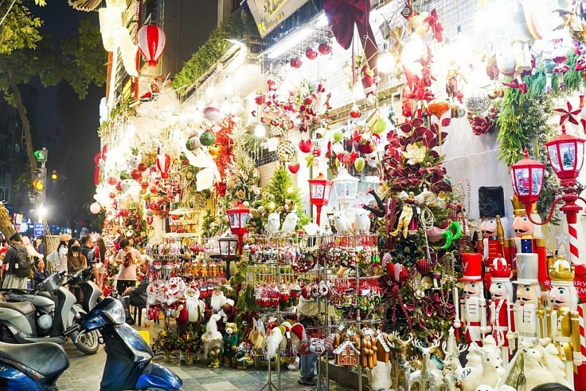 Phố Hàng Mã lộng lẫy mùa Giáng sinh, sức mua Phố Hàng Mã lộng lẫy mùa Giáng sinh, sức mua