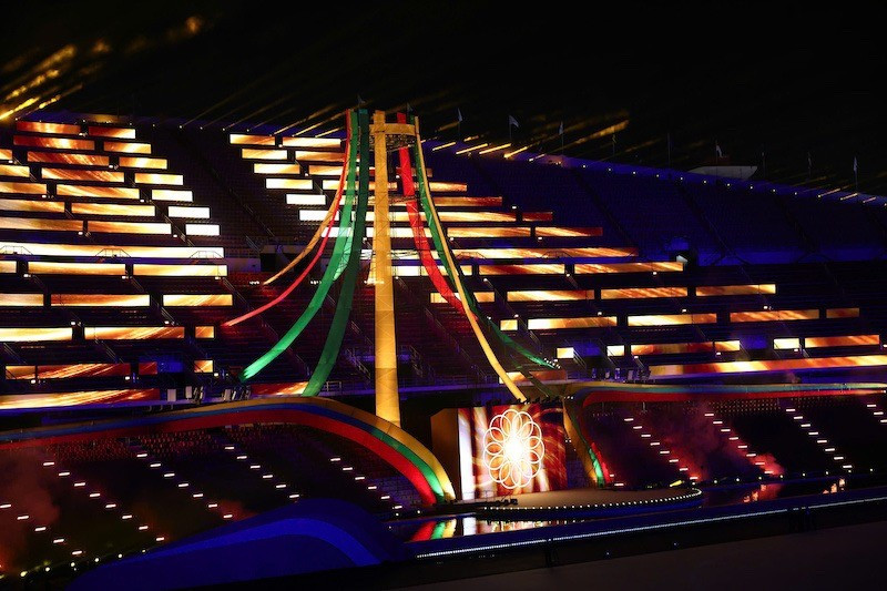 Lễ khai mạc SEA Games 33: Sân khấu âm nhạc và ánh sáng rực rỡ Lễ khai mạc SEA Games 33: Sân khấu âm nhạc và ánh sáng rực rỡ