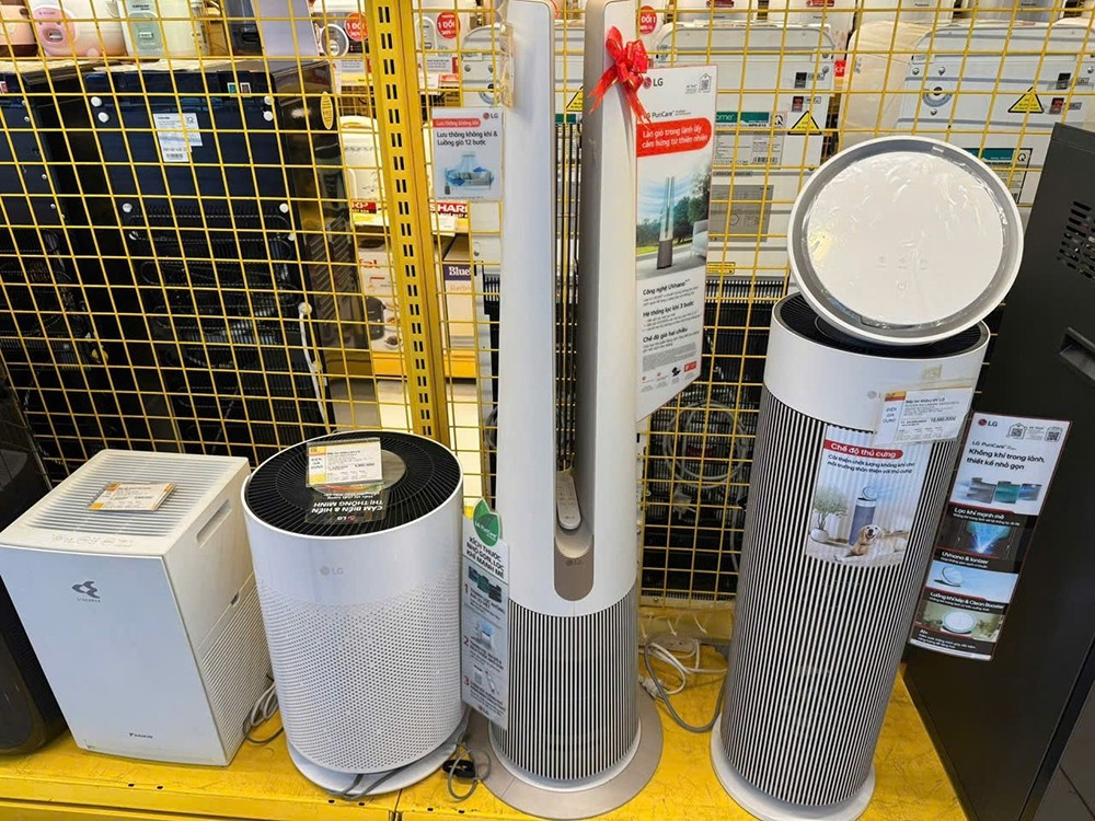 Hà Nội ô nhiễm không khí nghiêm trọng, máy lọc không khí hút khách Hà Nội ô nhiễm không khí nghiêm trọng, máy lọc không khí hút khách