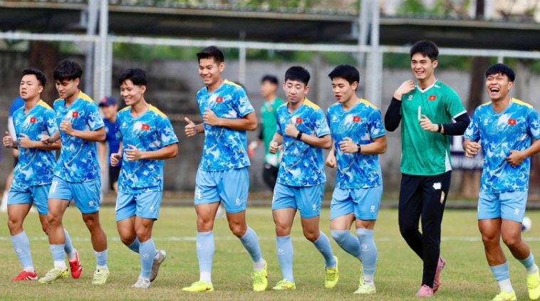 U22 Việt Nam trở lại sân tập, chuẩn bị cho trận bán kết SEA Games 33 U22 Việt Nam trở lại sân tập, chuẩn bị cho trận bán kết SEA Games 33