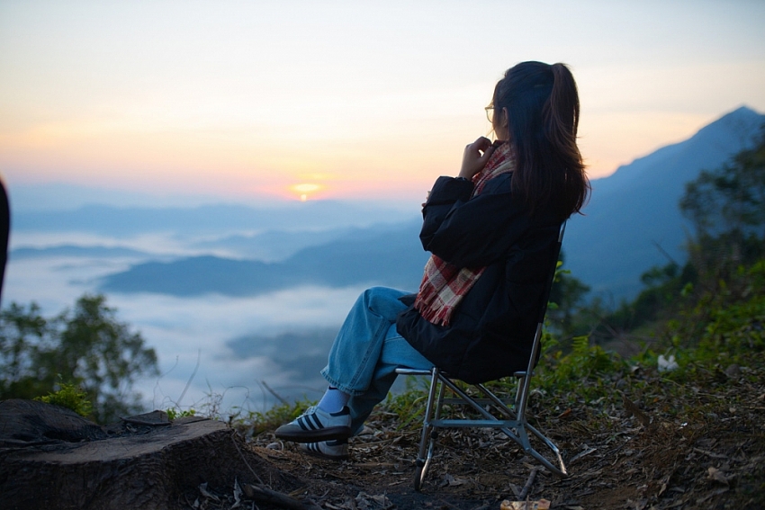 Đồn Đèn điểm chạm mây mới của Thái Nguyên khiến du khách mê mẩn