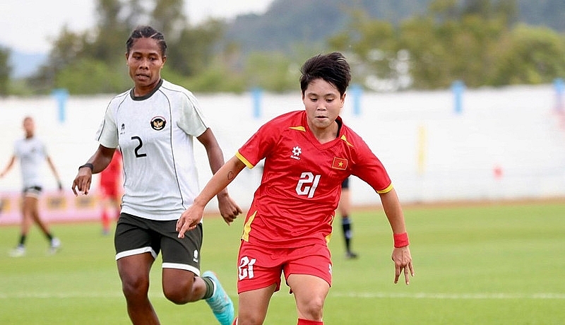 Thắng đậm Indonesia, tuyển nữ Việt Nam vào chung kết SEA Games Thắng đậm Indonesia, tuyển nữ Việt Nam vào chung kết SEA Games