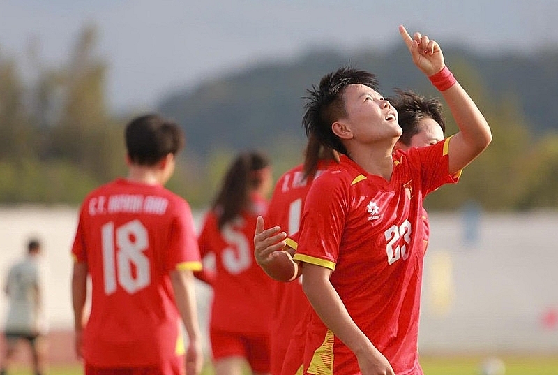 Thắng đậm Indonesia, tuyển nữ Việt Nam vào chung kết SEA Games Thắng đậm Indonesia, tuyển nữ Việt Nam vào chung kết SEA Games