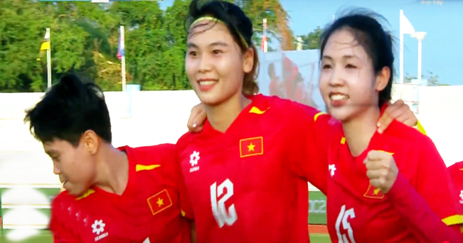 Thắng đậm Indonesia, tuyển nữ Việt Nam vào chung kết SEA Games Thắng đậm Indonesia, tuyển nữ Việt Nam vào chung kết SEA Games