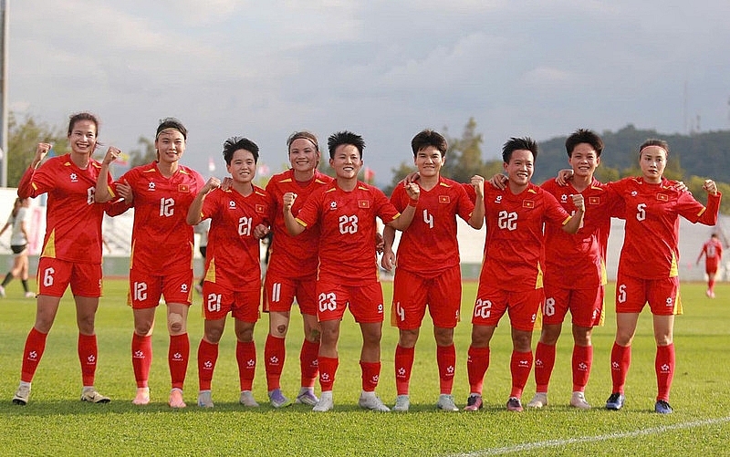 Thắng đậm Indonesia, tuyển nữ Việt Nam vào chung kết SEA Games Thắng đậm Indonesia, tuyển nữ Việt Nam vào chung kết SEA Games