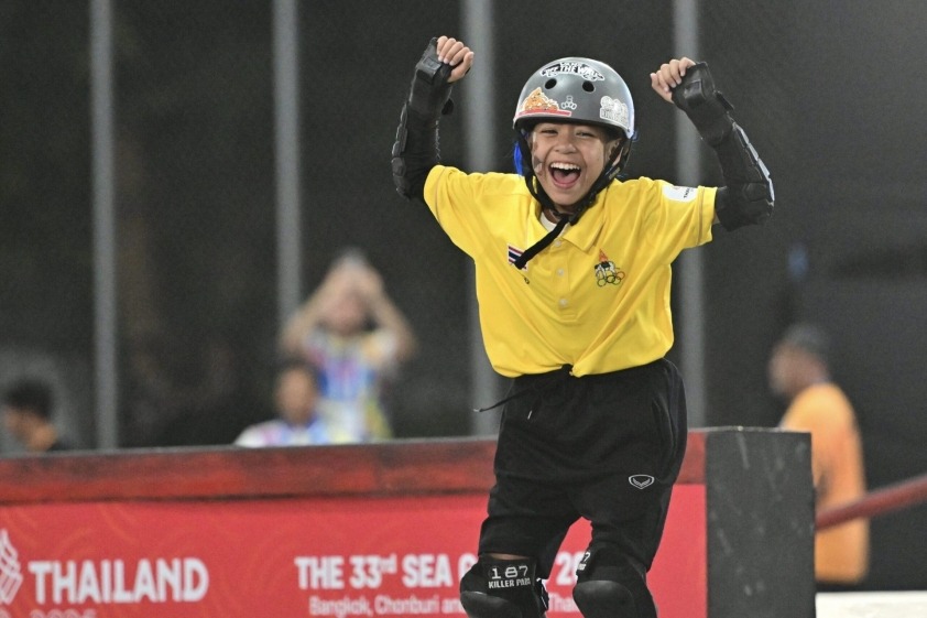 Tuyển thủ 10 tuổi Thái Lan giành huy chương vàng SEA Games 33 Tuyển thủ 10 tuổi Thái Lan giành huy chương vàng SEA Games 33