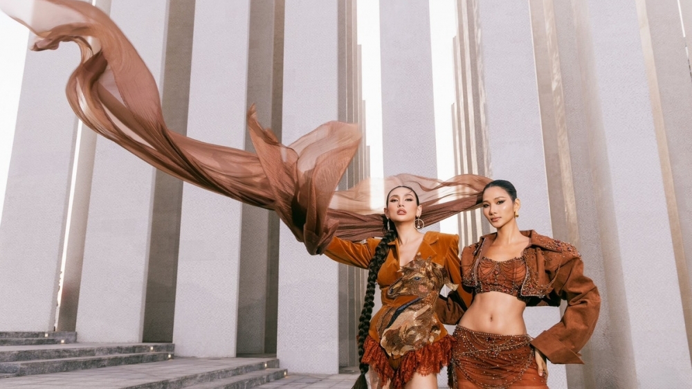 Á hậu Hoàng Thùy hết lời khen ngợi siêu mẫu Võ Hoàng Yến