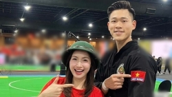 Hòa Minzy - Phương Thanh cổ vũ thể thao Việt Nam ở SEA Games 33