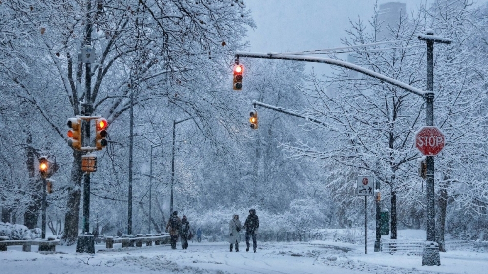 New York mùa đông trở thành điểm đến lý tưởng cho người thích săn tuyết