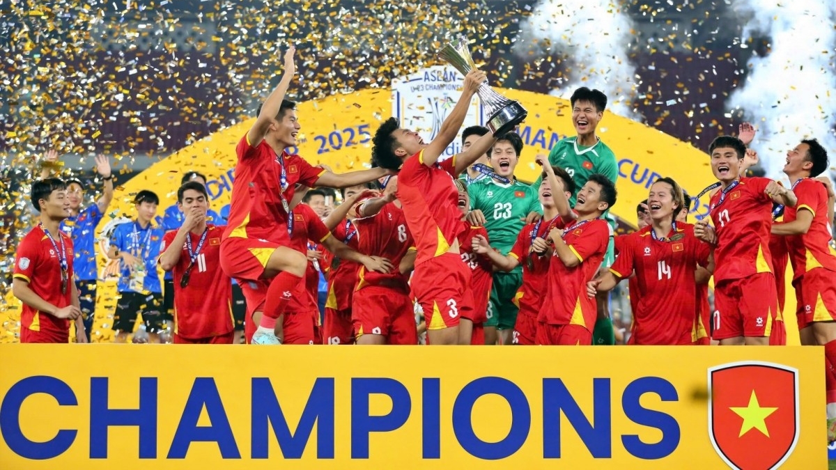 2025 khép lại với thành công mỹ mãn của U22 Việt Nam