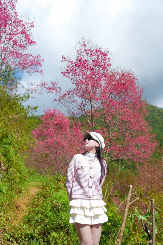 Hoa tớ dày nở rộ, Mí Háng gọi mời du khách