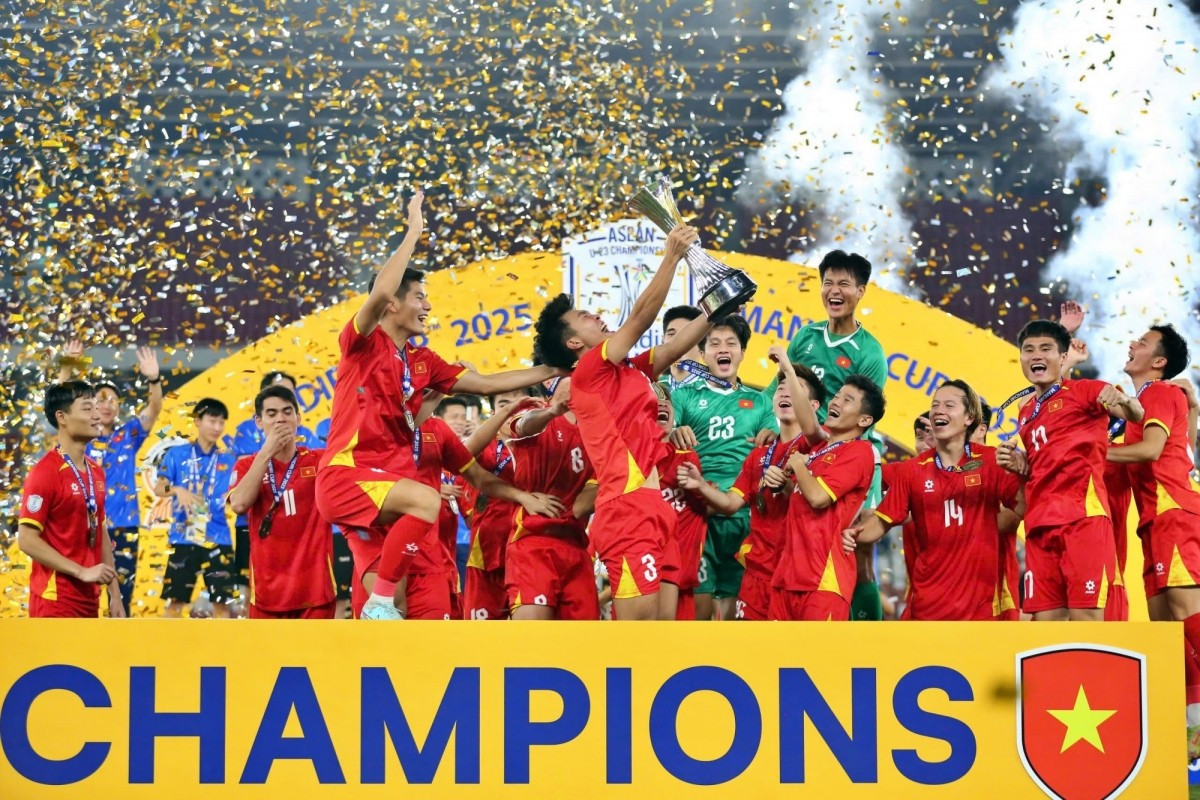 2025 khép lại với thành công mỹ mãn của U22 Việt Nam