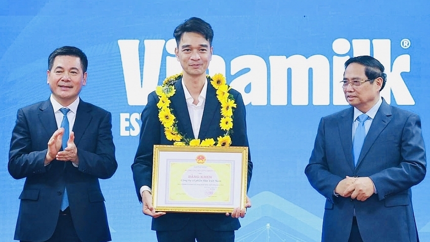 Vinamilk được Bộ Công thương vinh danh doanh nghiệp xuất khẩu tiêu biểu