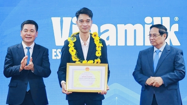 Vinamilk được Bộ Công thương vinh danh doanh nghiệp xuất khẩu tiêu biểu