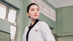 Hoa hậu Nguyễn Cao Kỳ Duyên mạnh mẽ trong bộ võ phục