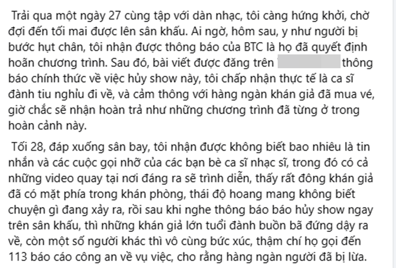 Diva Hồng Nhung nói gì về lùm xùm show Về đây bốn cánh chim trời?
