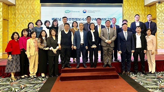 Chính phủ Hàn Quốc tài trợ dự án ODA "Củng cố và thiết lập hệ thống quản trị An toàn thực phẩm tại Việt Nam”