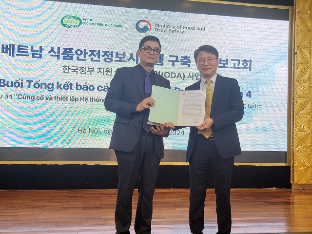 Chính phủ Hàn Quốc tài trợ dự án ODA "Củng cố và thiết lập hệ thống quản trị An toàn thực phẩm tại Việt Nam”