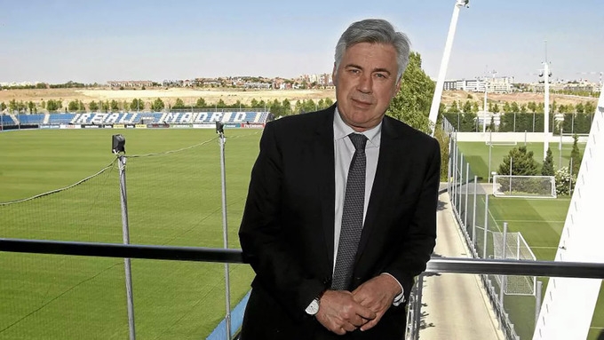 Ancelotti làm HLV Real Madrid