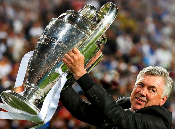 Ancelotti làm HLV Real Madrid