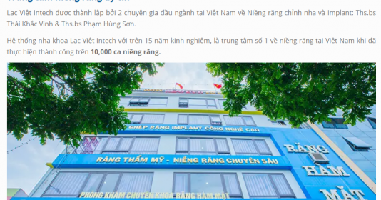 Hệ thống nha khoa Lạc Việt: Quảng cáo hoành tráng nhưng tồn tại hàng loạt vi phạm trong khám chữa bệnh