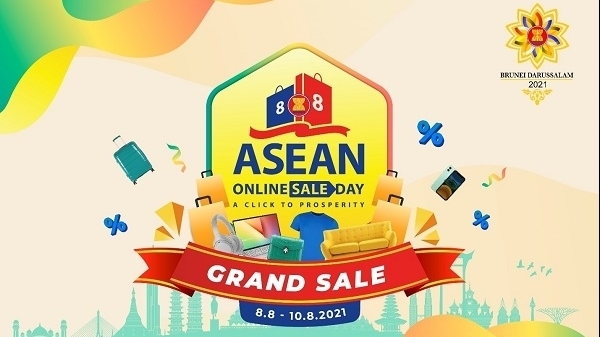 8-10/8: Khởi động chương trình ASEAN Online Sale Day 2021