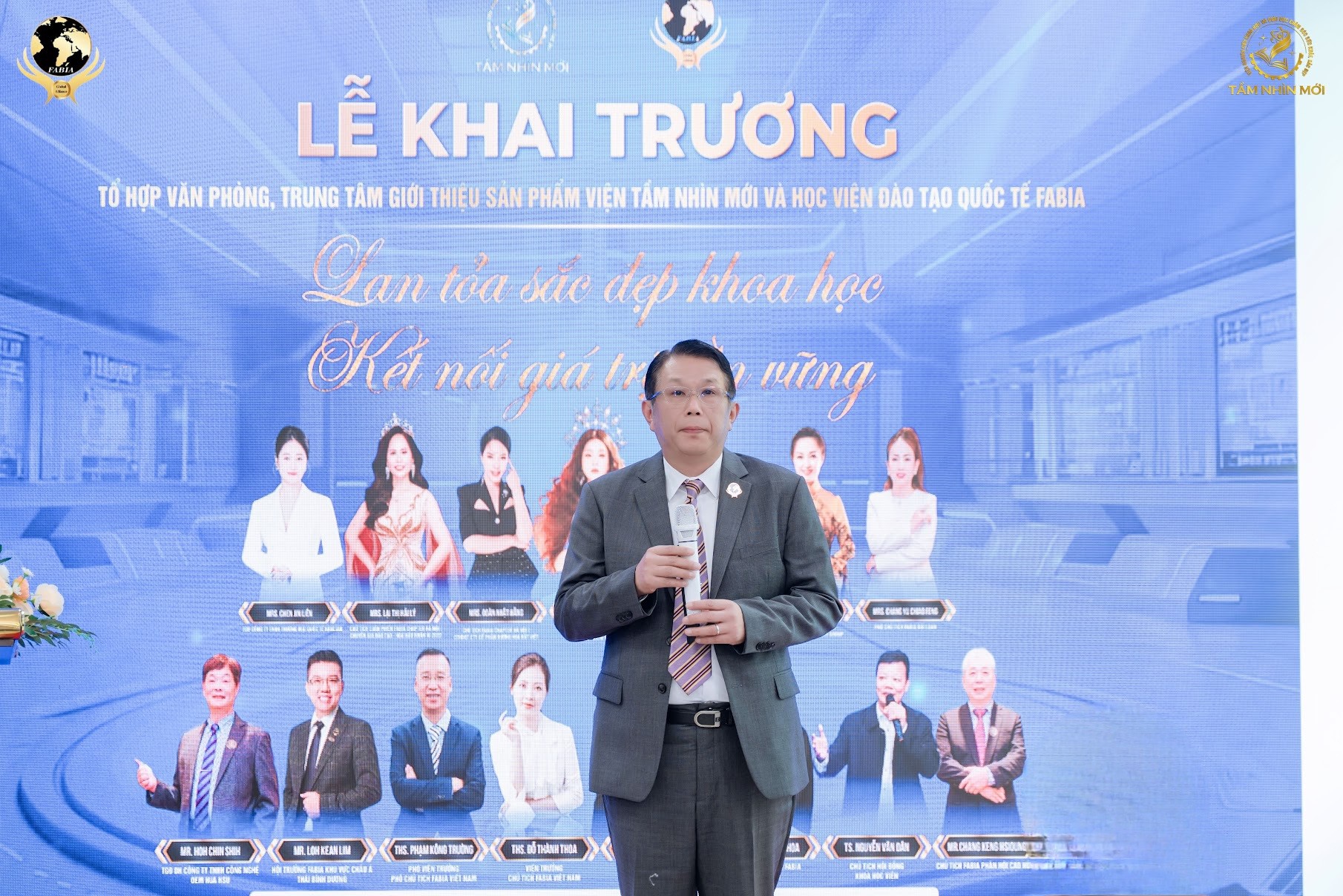 Ra mắt tổ hợp Viện Tầm Nhìn Mới &amp; Học viện Quốc tế FABIA: Cột mốc mới kết nối tri thức, công nghệ và sắc đẹp