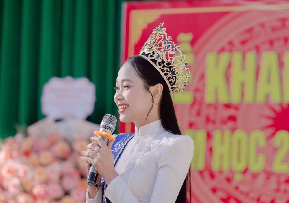 Hoa hậu Biển Đảo Mỹ Linh: Vẻ đẹp của bản lĩnh, trí tuệ và trái tim nhân ái