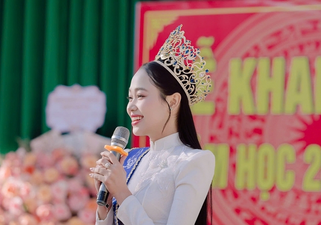 Hoa hậu Biển Đảo Mỹ Linh: Vẻ đẹp của bản lĩnh, trí tuệ và trái tim nhân ái