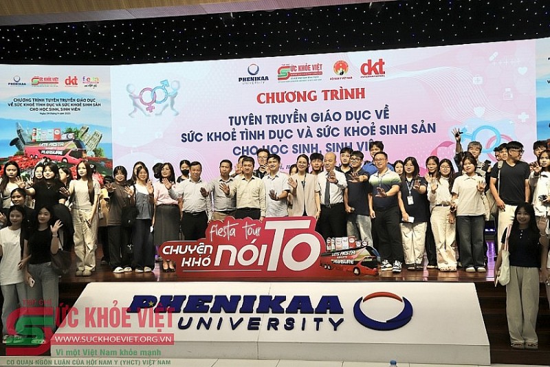 Đại học Phenikaa khởi động chuỗi chương trình quốc gia về tuyên truyền sức khỏe sinh sản, sức khỏe tình dục cho học sinh, sinh viên