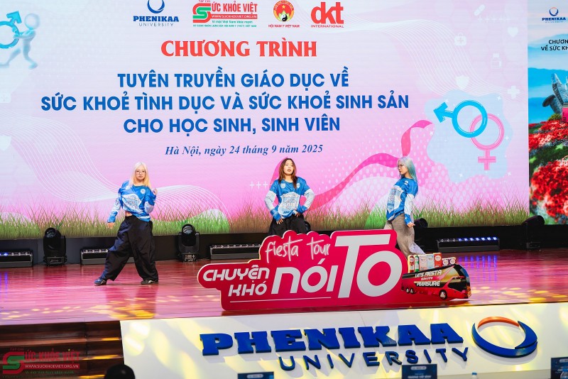 Đại học Phenikaa khởi động chuỗi chương trình quốc gia về tuyên truyền sức khỏe sinh sản, sức khỏe tình dục cho học sinh, sinh viên