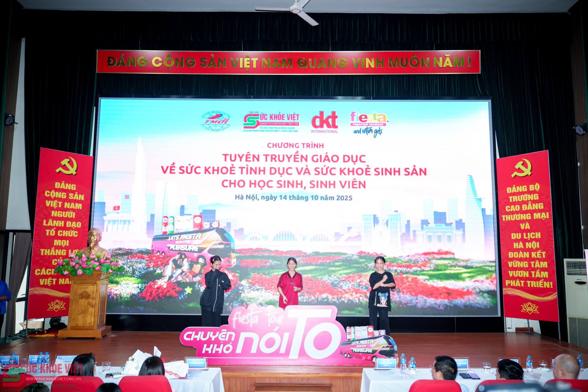 Lan tỏa tri thức – Xây dựng lối sống lành mạnh: Chương trình tuyên truyền SKTD và SKSS cho học sinh, sinh viên