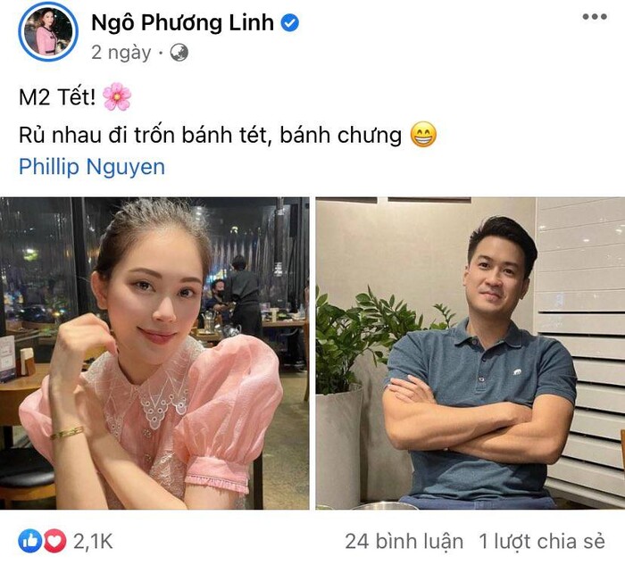 Thiếu gia út William Hiếu Nguyễn, em chồng Hà Tăng bất ngờ khoe ảnh 'bạn gái' dịp đầu năm mới