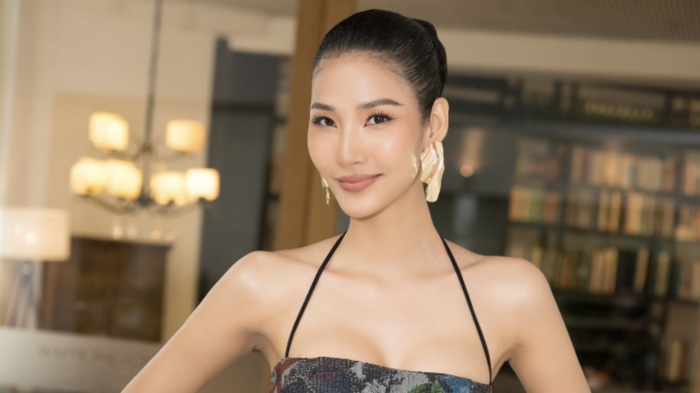 Á hậu Hoàng Thùy dương tính với Covid-19, nghi bị lây nhiễm từ họp báo Hoa hậu Hoàn vũ Việt Nam 2022