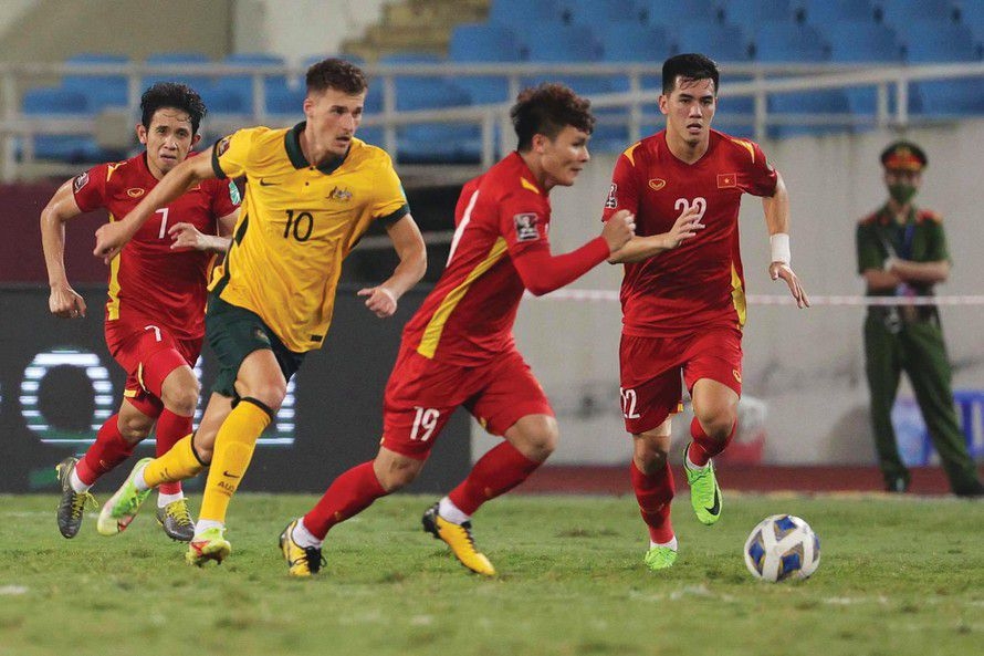 Màn trình diễn đáng khen của đội tuyển Việt Nam