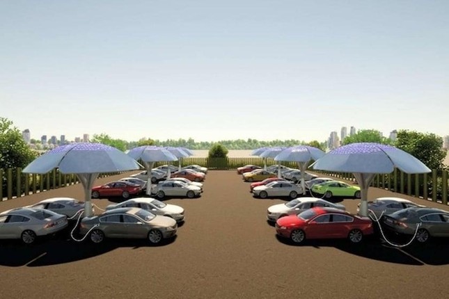 Tesla có thể áp dụng trụ sạc năng lượng mặt trời ảnh 3