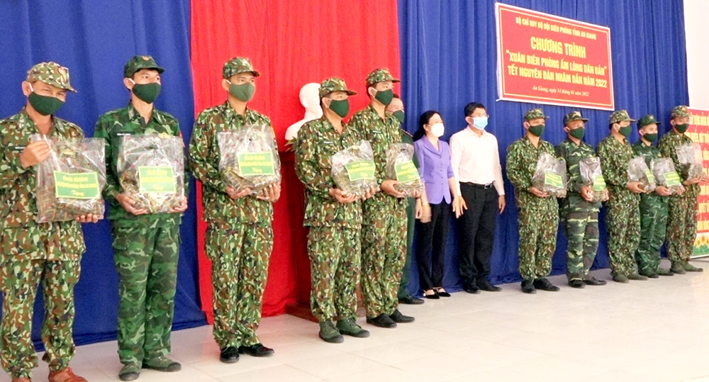 An Giang: “Xuân biên phòng ấm lòng dân bản” Tết Nguyên đán Nhâm Dần 2022