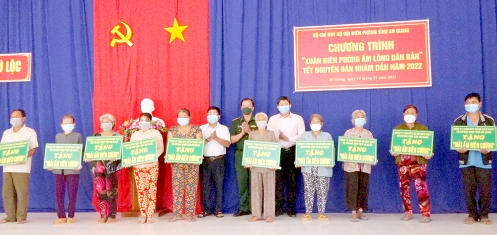 An Giang: “Xuân biên phòng ấm lòng dân bản” Tết Nguyên đán Nhâm Dần 2022