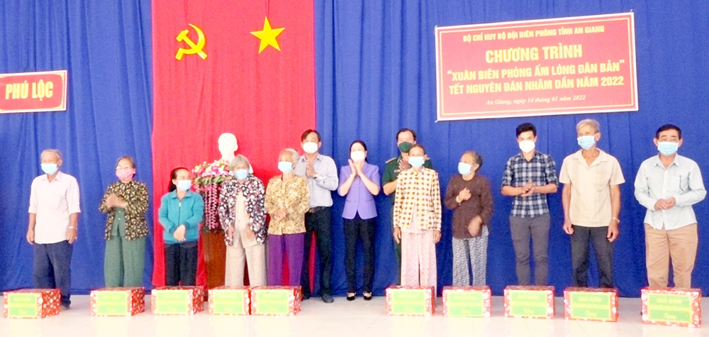 An Giang: “Xuân biên phòng ấm lòng dân bản” Tết Nguyên đán Nhâm Dần 2022