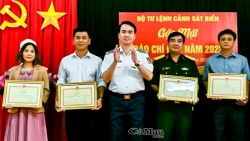 Báo Cà Mau được Bộ Tư lệnh Cảnh sát biển Việt Nam tặng Bằng khen