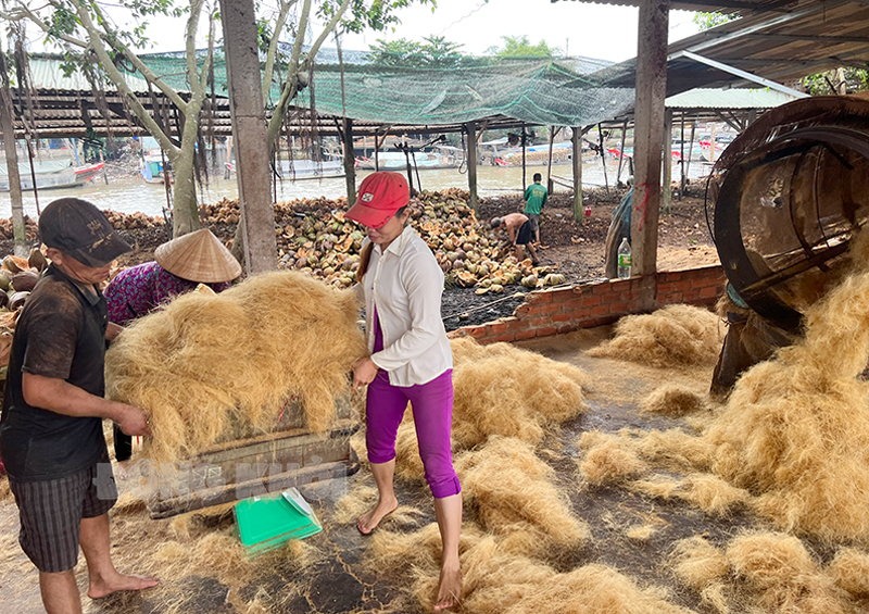 Về Đề án Làng dừa huyện Mỏ Cày Nam